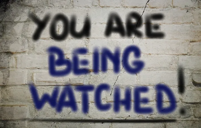 Stampa con cornice : Il 'Concept' di 'You Are Being Watched'. Stampa con cornice : Il 'Concept' di 'You Are Being Watched'.