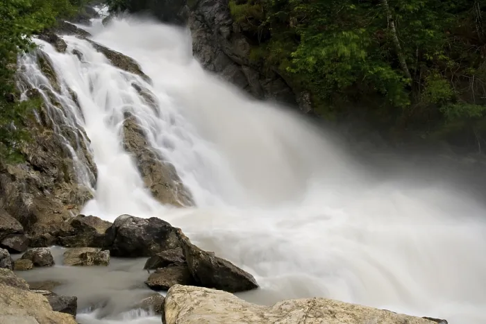 Stampa con cornice : Cascata della Simme Stampa con cornice : Cascata della Simme