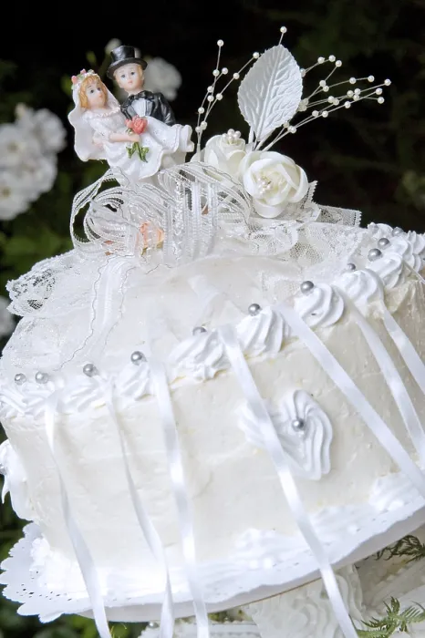 Stampa con cornice : Torta di nozze
