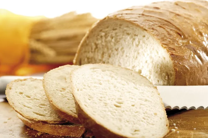 Stampa con cornice : Pane bianco Stampa con cornice : Pane bianco