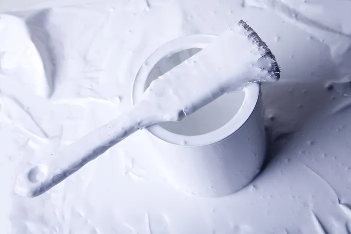 Stampa con cornice : Pittore bianco Stampa con cornice : Pittore bianco