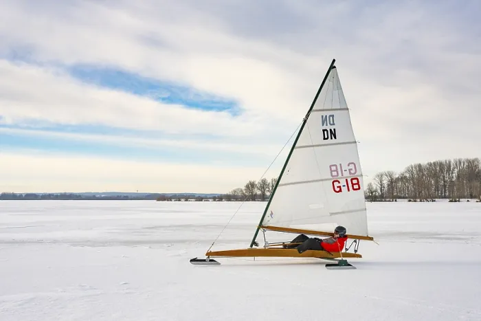 Stampa con cornice : Inverno al Dummer See con. Stampa con cornice : Inverno al Dummer See con.