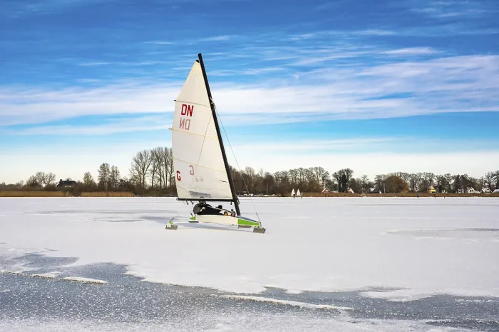 Stampa con cornice : Inverno al Dummer See con. Stampa con cornice : Inverno al Dummer See con.