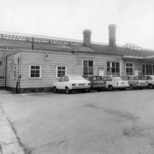 Fruehstation von Frome im Sommerland, Somerset um die Jahre 1970
