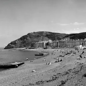 Aberystwyth 1950s Print - Mid Wales Seaside Resort Aberystwyth 1950s Print - Mid Wales Seaside Resort