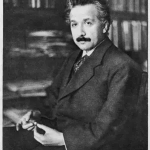 Albert Einstein Print - Photographic Portrait