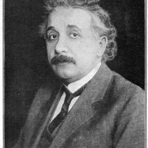 Albert Einstein Print - Nobel Prize Winner in Physics