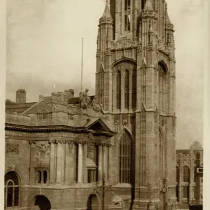 Bristol University Wills Memorial Building Print 1936 Bristol University Wills Memorial Building Print 1936