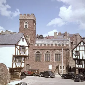 Stepcote Hill, Exeter Print circa 1960s Stepcote Hill, Exeter Print circa 1960s