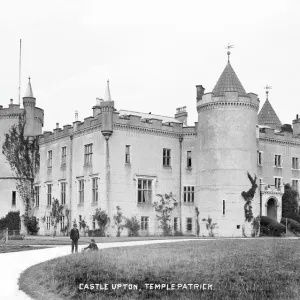 Castle Upton Print: Early 20th Century Oblique View