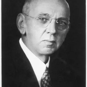 Edgar Cayce Print - Portrait of American Psychic Healer