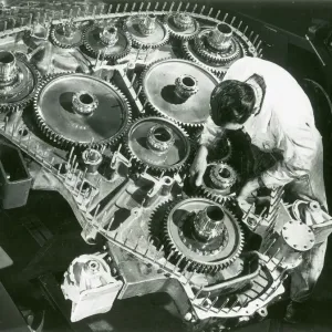 Moteur Deltic, le rapport final est en cours d'installation Moteur Deltic, le rapport final est en cours d'installation