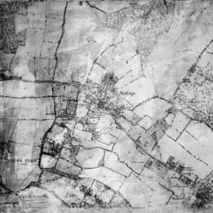 Sidcup and Environs Black and White Print circa 1900