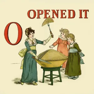 O Opened it O by Mary Evans Prints Online Print