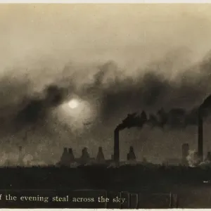 Early 20th-century Print: Smoke of the Potteries Early 20th-century Print: Smoke of the Potteries