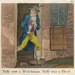 Taffy was a Welshman Print