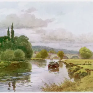 The Thames at Wallingford Print, C1910