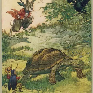 Tortuga y Liebre (Fol). Tortuga y Liebre (Fol).