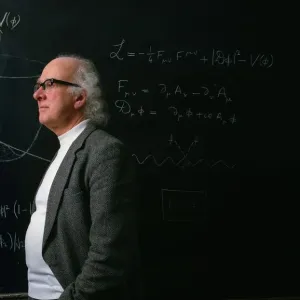 Professor Peter Higgs Print