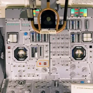 Apollo Lunar Module Interior Print