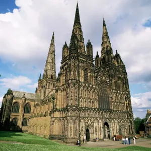 Lichfield Cathedral Print