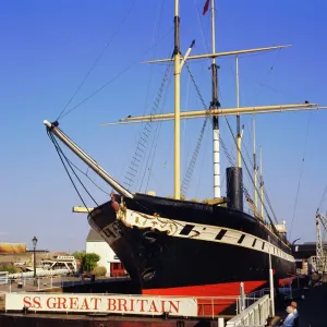 SS Great Britain Print - Historical Ship Artwork SS Great Britain Print - Historical Ship Artwork