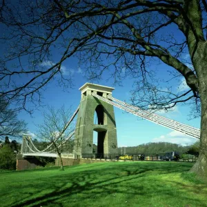 Bristol Clifton Suspension Bridge Print Bristol Clifton Suspension Bridge Print