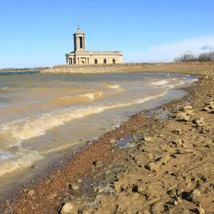 Rutland Water Normanton Church Museum Print - Winter Landscape Rutland Water Normanton Church Museum Print - Winter Landscape