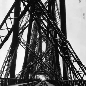 Forth Bridge Steel Cantilever Print