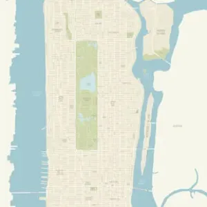 Mappa di Manhattan