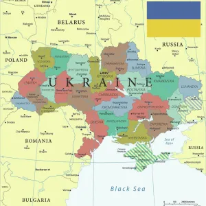 Carte de Référence de l'Ukraine