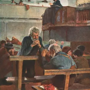 Primitive Methodists at Prayer, c1889-1902 Colour Print