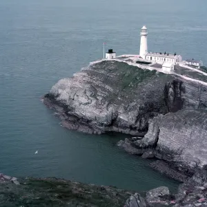 South Stack Lighthouse Print, c1955