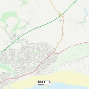 Dundee DD5 4 Map