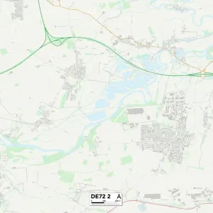 Erewash DE72 2 Print Map Erewash DE72 2 Print Map