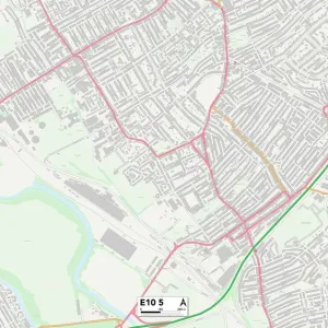Hackney E10 5 Map
