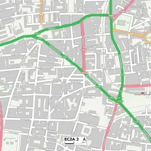 Hackney EC2A 3 Map