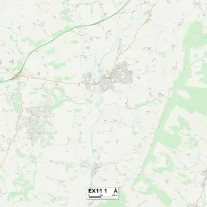 Exeter EX11 1 Map