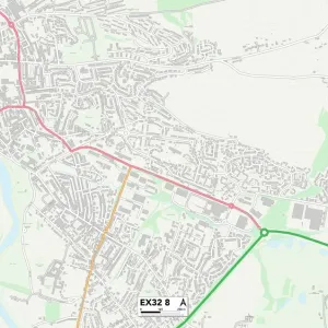 Exeter EX32 8 Map