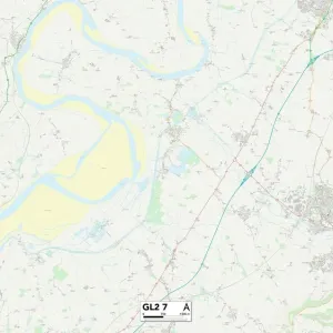 Gloucester GL2 7 Print Sector Map