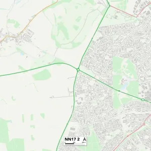 Corby NN17 2 Print Map Sector