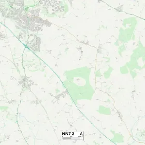Daventry NN7 2 Print Map Sector