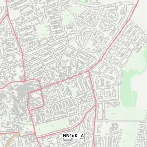 Kettering NN16 0 Print Map Sector