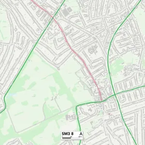 Sutton SM3 8 Map