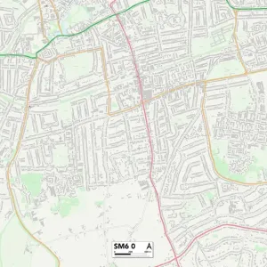 Sutton SM6 0 Map