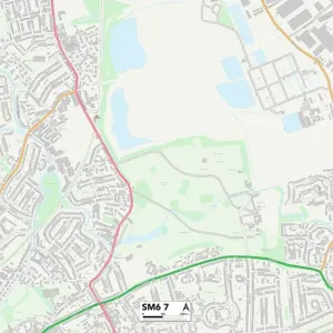 Sutton SM6 7 Map
