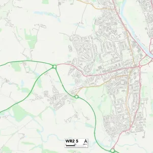 Worcester WR2 5 Print Map Sector