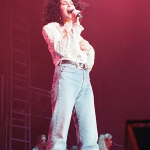 Cher Print - Heart of Stone Tour at Wembley Arena Cher Print - Heart of Stone Tour at Wembley Arena