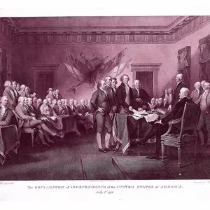 Print of The Declaration of Independence