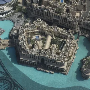 Dubai Square Building Complex Print